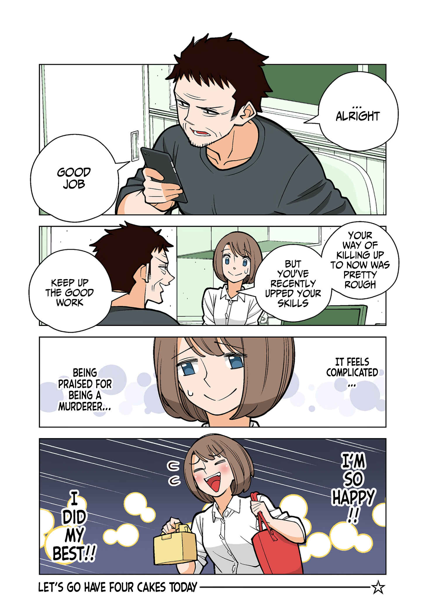 Shiawase Kanako no Koroshiya Seikatsu Chapter 33 - Page 9