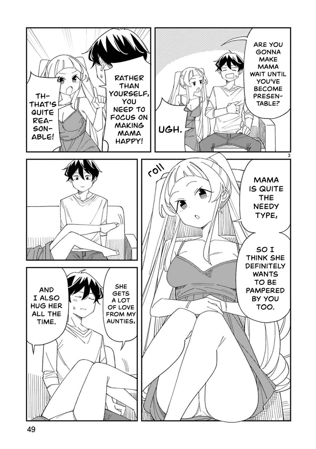 Arasaa Mama no Watashi de Ii no? Chapter 39 - Page 3