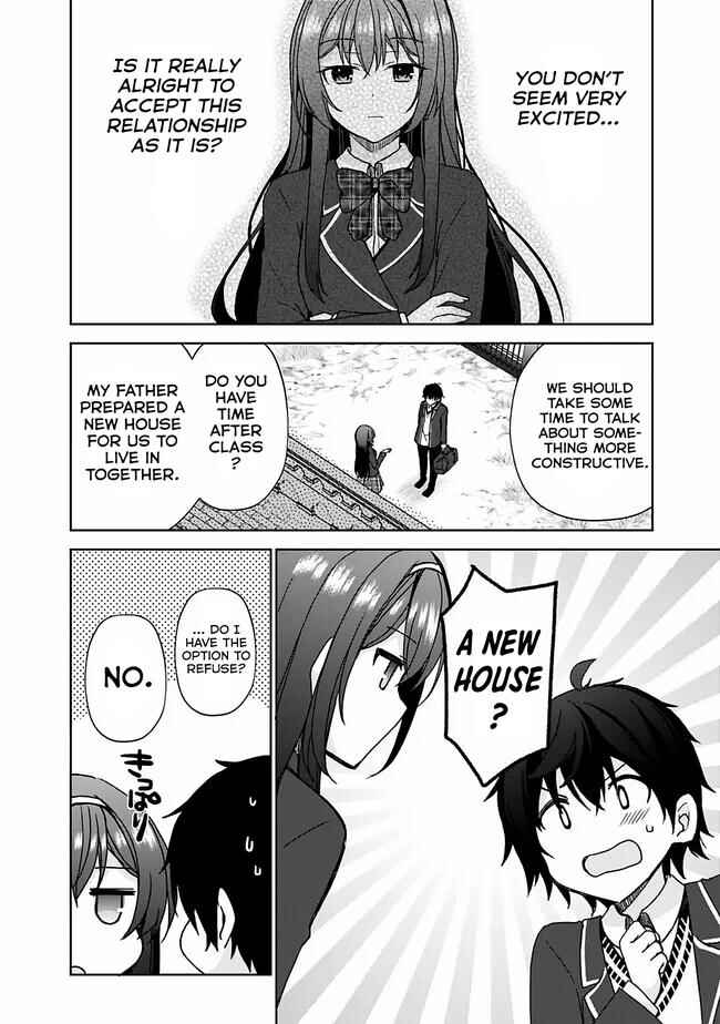 Iinazuke ga Dekita to Omottara, Sono Iinazuke ga Gakkou de Yuumei na "Akuyaku Reijou" Dattan dakedo, Dou Sureba Ii? Chapter 1.1 - Page 20