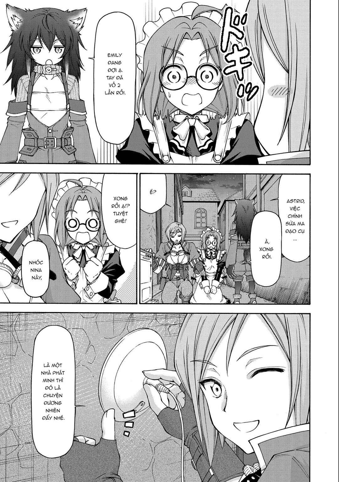 Maid nara Touzen desu. ~Nureginu wo Kiserareta Bannou Maid-san wa Tabi ni Deru Koto ni shimashita.~ Chapter 14 - Page 16