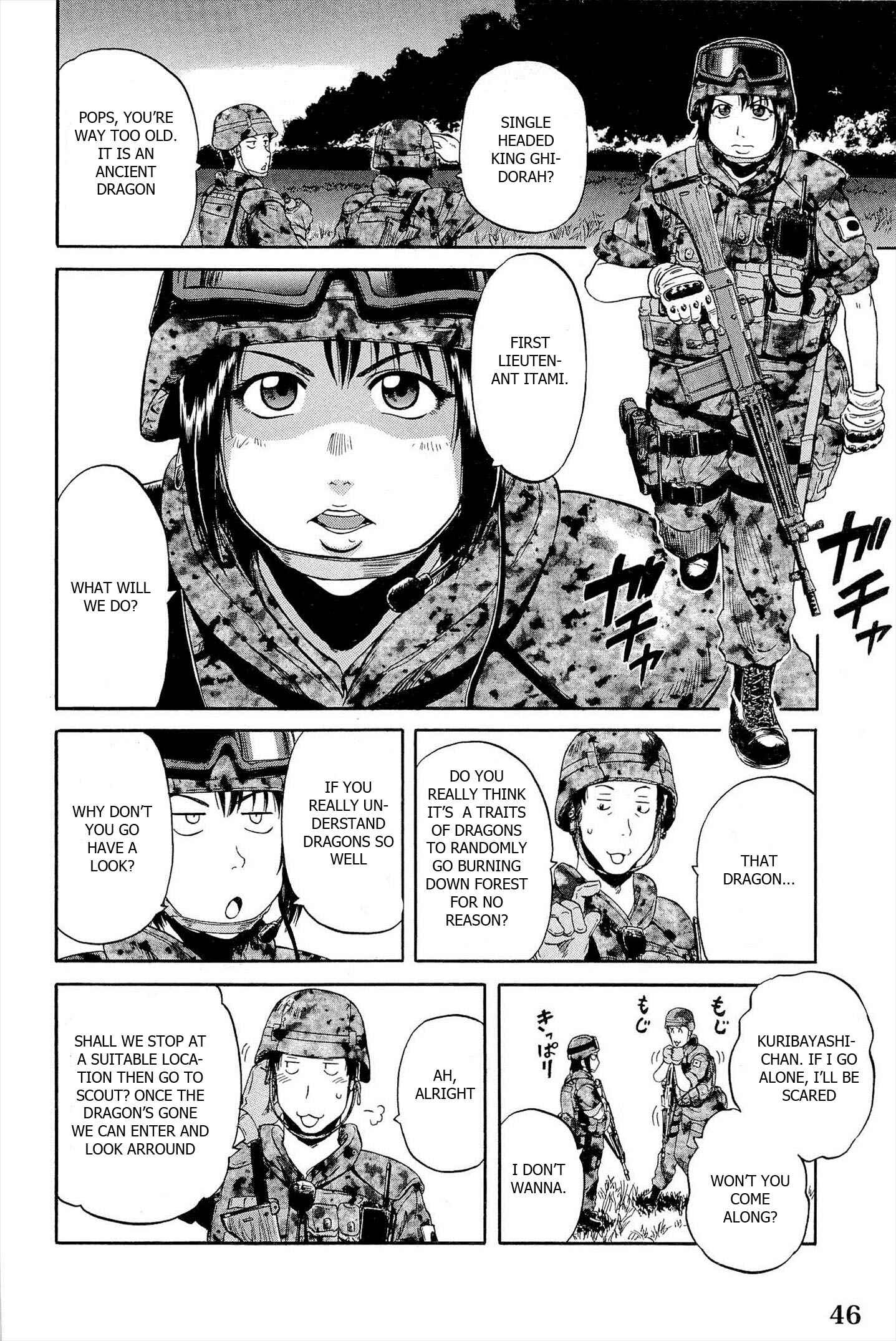 GATE - Jieitai Kanochi nite, Kaku Tatakaeri Chapter 2 - Page 14