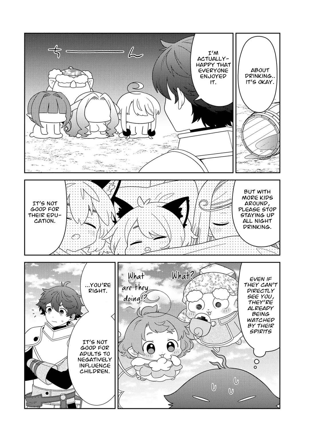 Seirei-tachi no Rakuen to Risou no Isekai Seikatsu Chapter 60 - Page 13