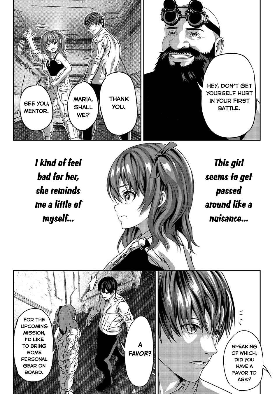 "Koko wa Makasete Saki ni Ike!" o Shitai Shinitagari no Nozomanu Uchuu Gekokujou @COMIC Chapter 3 - Page 20