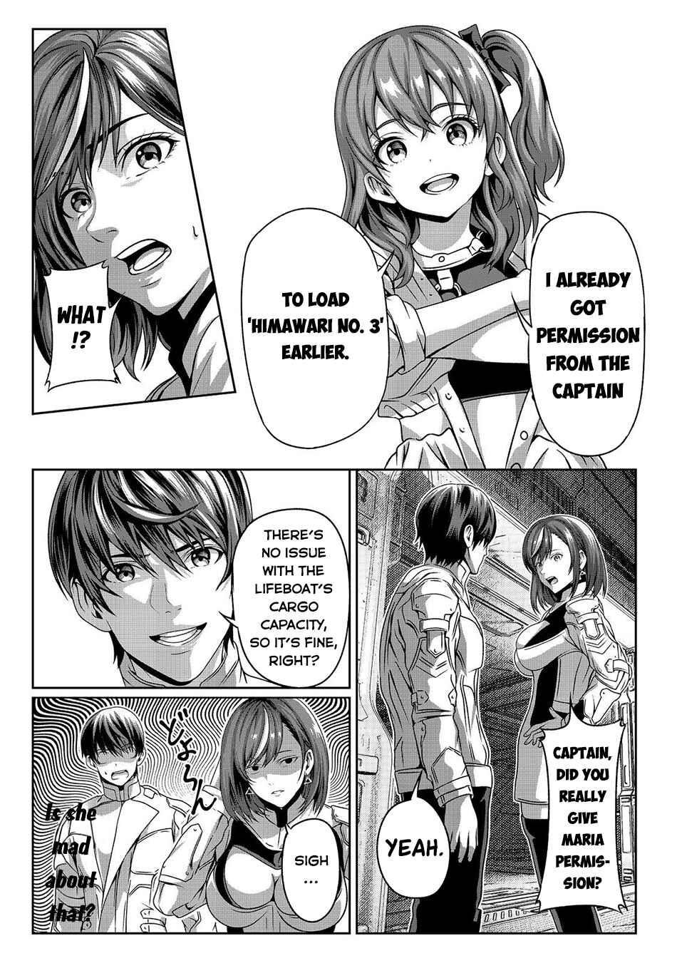 "Koko wa Makasete Saki ni Ike!" o Shitai Shinitagari no Nozomanu Uchuu Gekokujou @COMIC Chapter 3 - Page 24