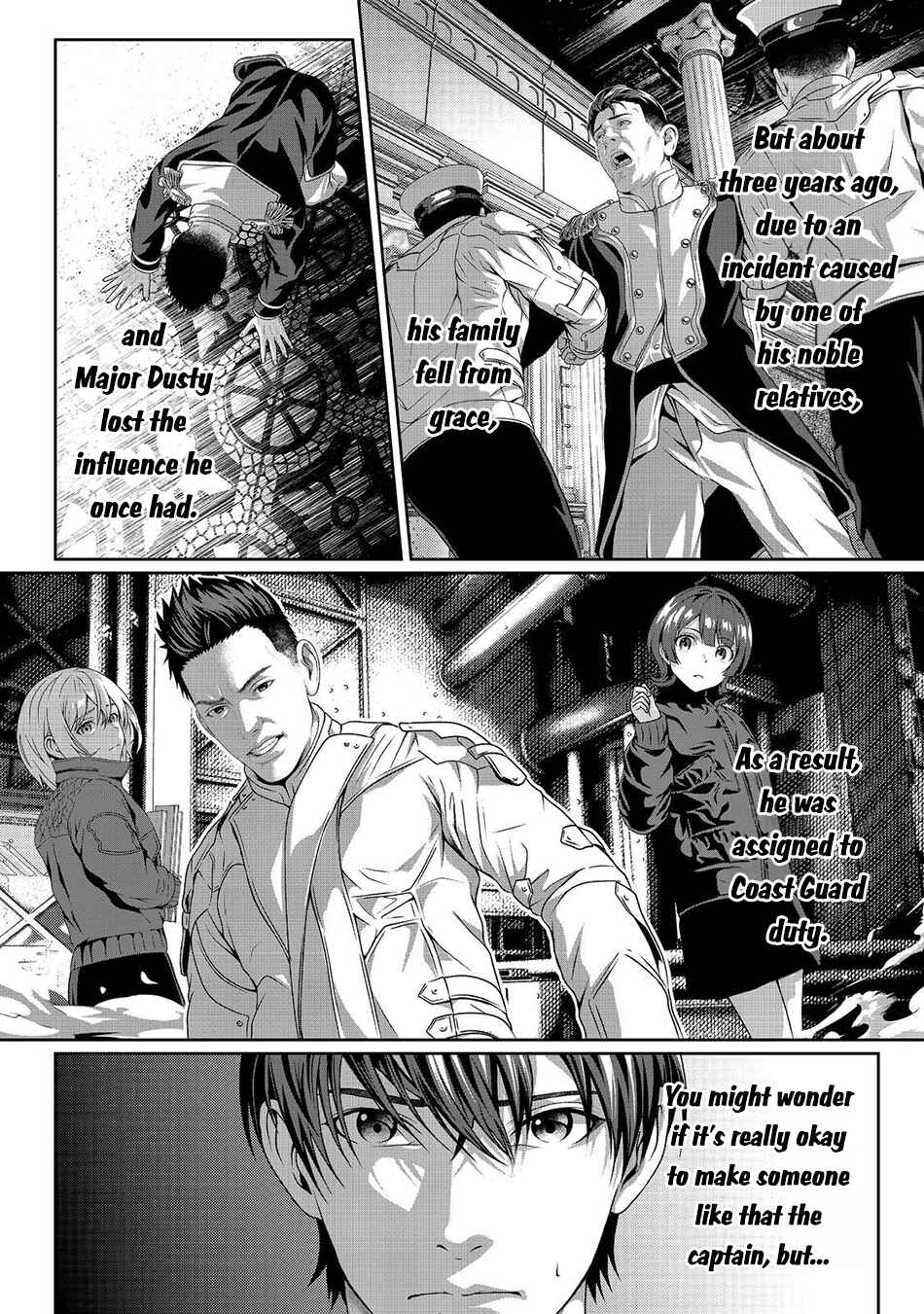 "Koko wa Makasete Saki ni Ike!" o Shitai Shinitagari no Nozomanu Uchuu Gekokujou @COMIC Chapter 3 - Page 3