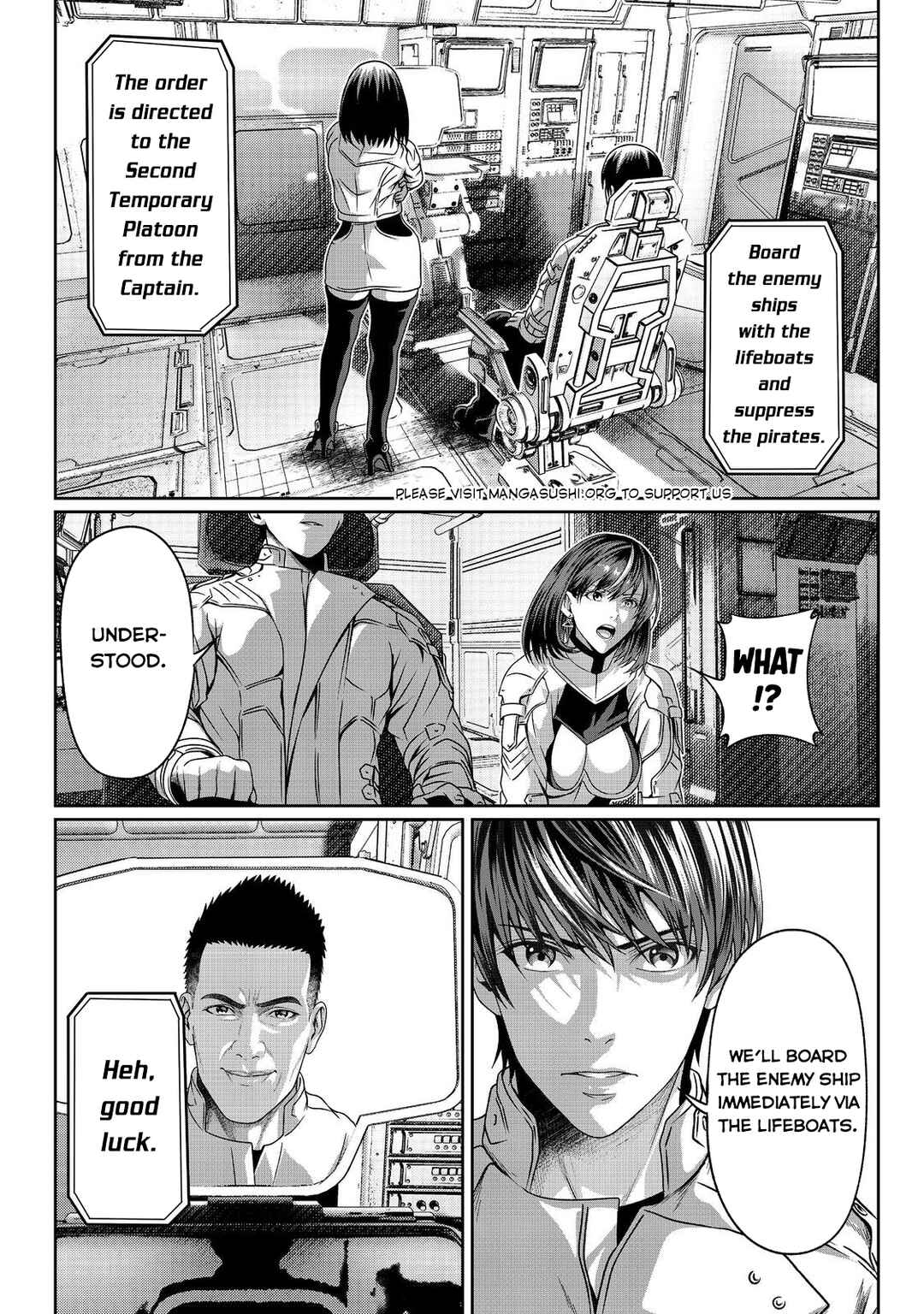 "Koko wa Makasete Saki ni Ike!" o Shitai Shinitagari no Nozomanu Uchuu Gekokujou @COMIC Chapter 3 - Page 31