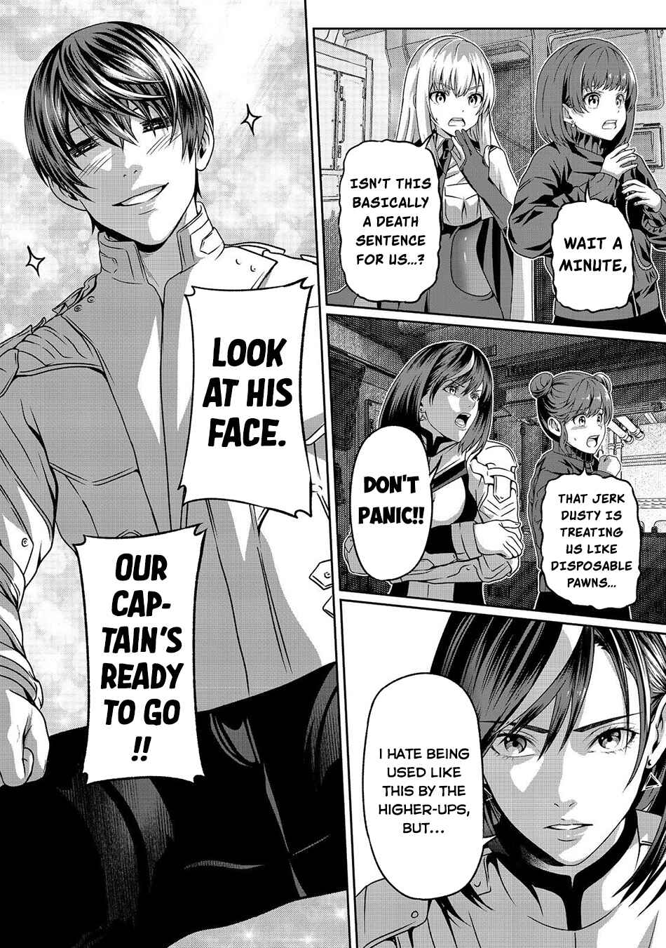 "Koko wa Makasete Saki ni Ike!" o Shitai Shinitagari no Nozomanu Uchuu Gekokujou @COMIC Chapter 3 - Page 33