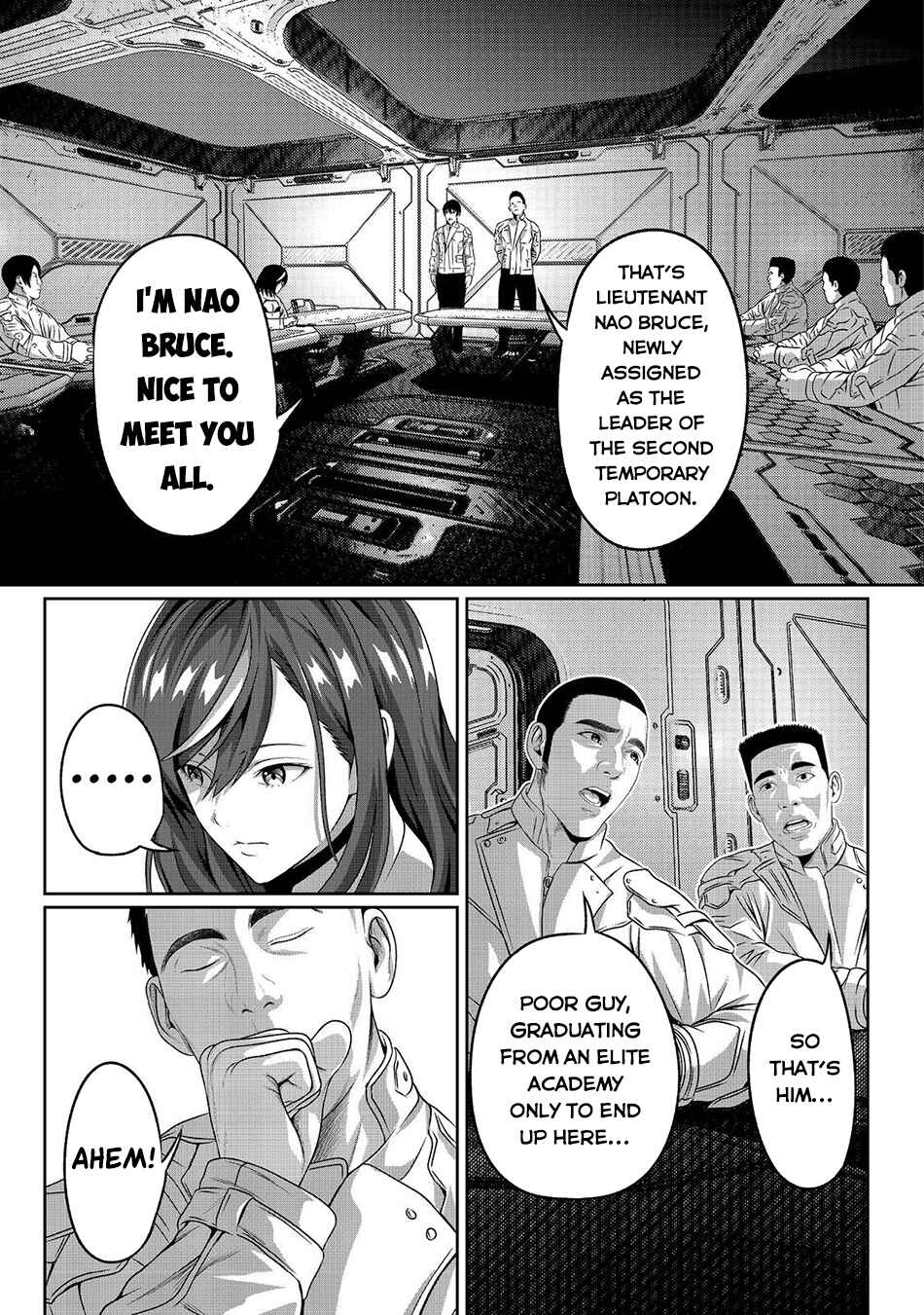 "Koko wa Makasete Saki ni Ike!" o Shitai Shinitagari no Nozomanu Uchuu Gekokujou @COMIC Chapter 3 - Page 8