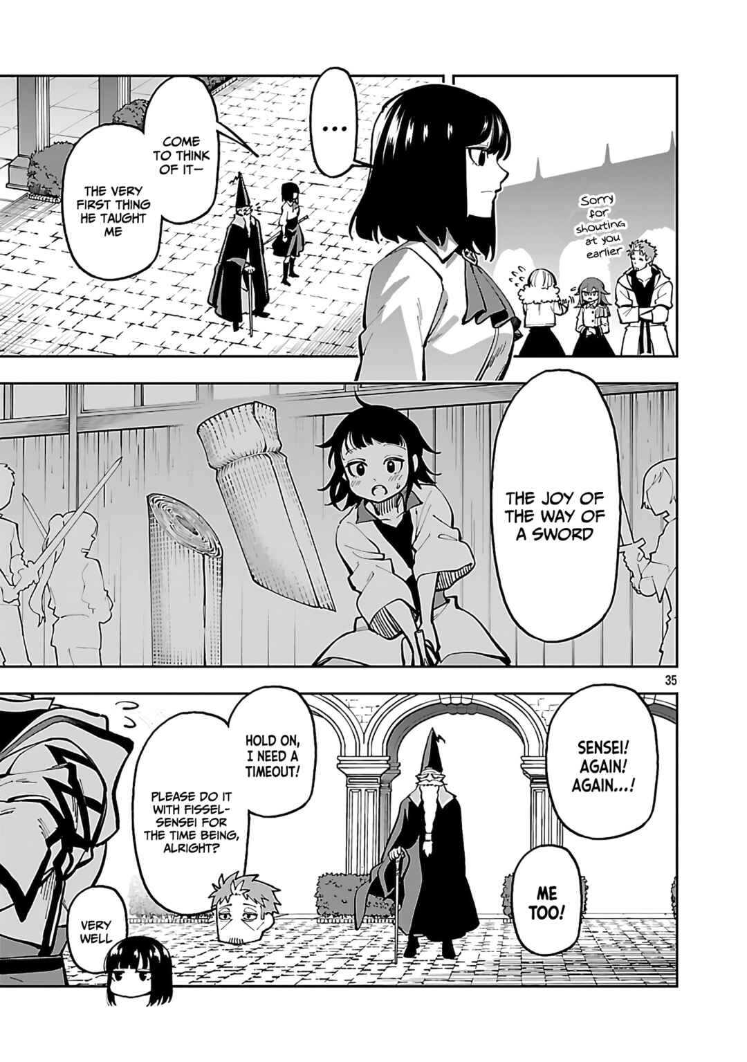 Katainaka no Ossan, Kensei ni Naru ~Tada no Inaka no Kenjutsu Shihan Datta noni, Taisei Shita Deshi-tachi ga Ore wo Hottekurenai Ken~ Chapter 31 - Page 37
