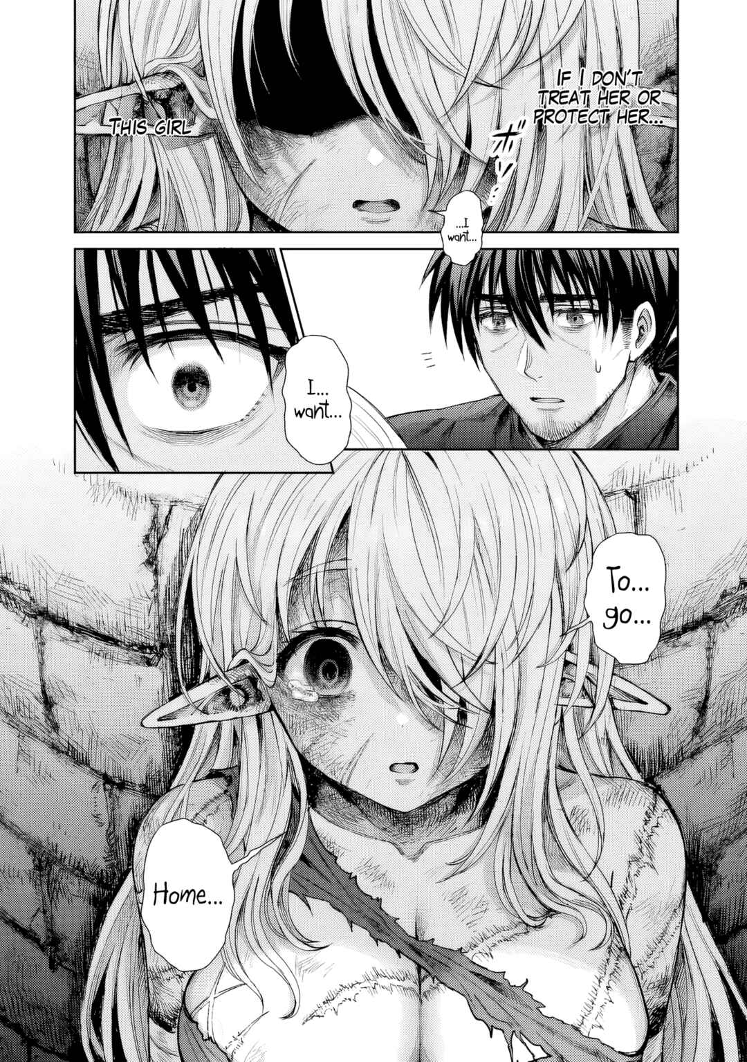 Boroboro no Elf-san wo Shiawase ni Suru Kusuriuri-san Chapter 1 - Page 11