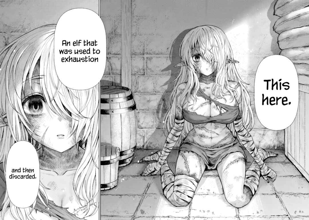 Boroboro no Elf-san wo Shiawase ni Suru Kusuriuri-san Chapter 1 - Page 8
