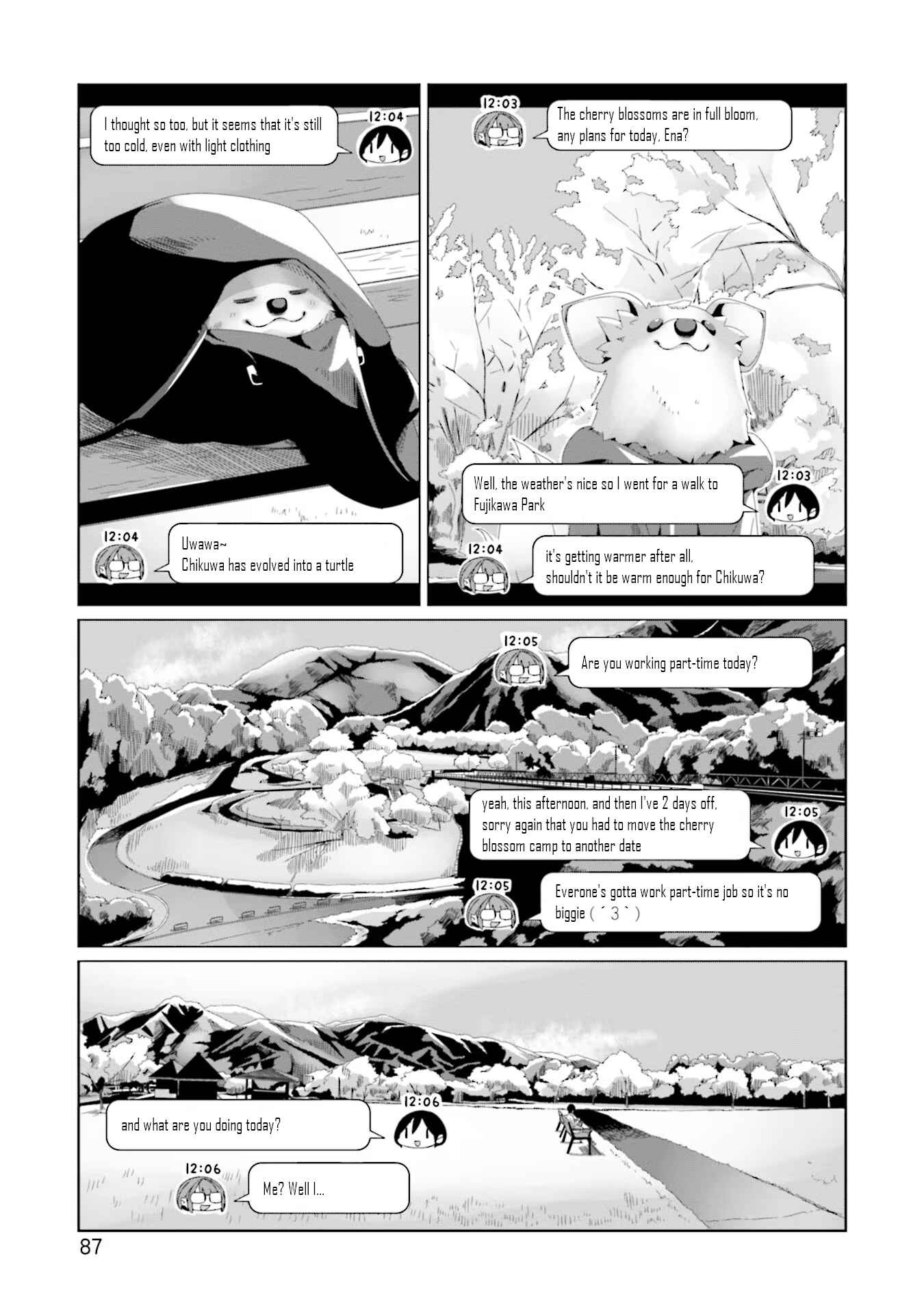 Yuru Camp△ Chapter 73 - Page 7