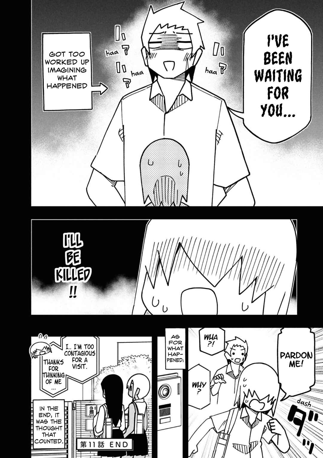 Maibara-kun wa Tsuyotsuyo Gal Kara Hanarerarenai Chapter 11 - Page 10