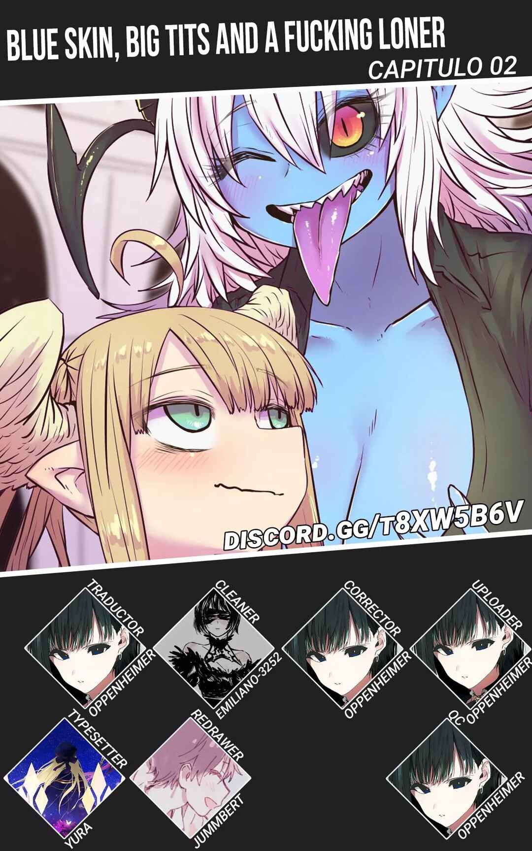 Blue Skin, Big Tits and a Fucking Loner Chapter 2 - Page 1