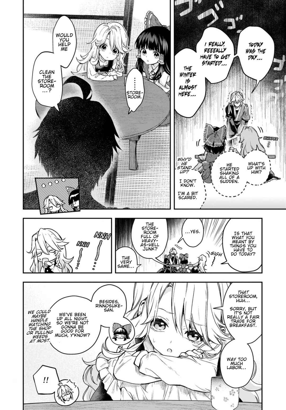 Touhou Project Niji Sousaku Series - Harapeko Marisa no Shiawase Gohan Chapter 10 - Page 4