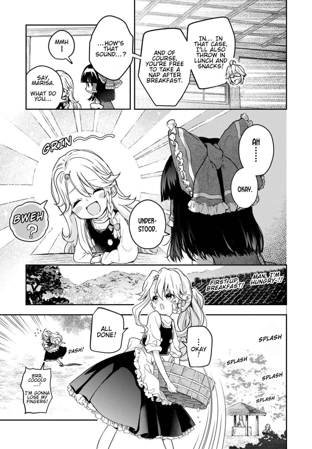 Touhou Project Niji Sousaku Series - Harapeko Marisa no Shiawase Gohan Chapter 10 - Page 5