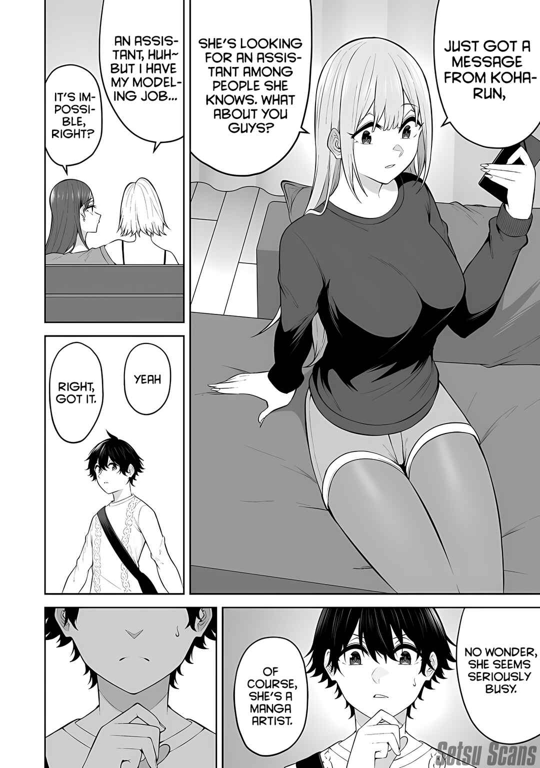 Imaizumin-chi wa Douyara Gal no Tamariba ni Natteru Rashii ~DEEP~ Chapter 26 - Page 5