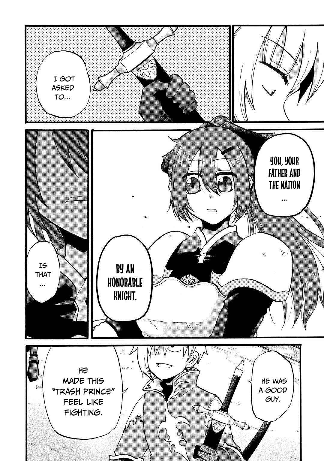 Zense wa Kentei. Konjou Kuzu Ouji Chapter 4 - Page 28