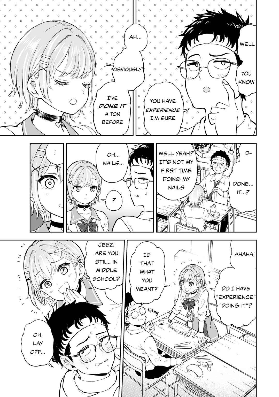 Ota x Nail ~Plamo Danshi, Gal no Tsume wo Nuru~ Chapter 1 - Page 11