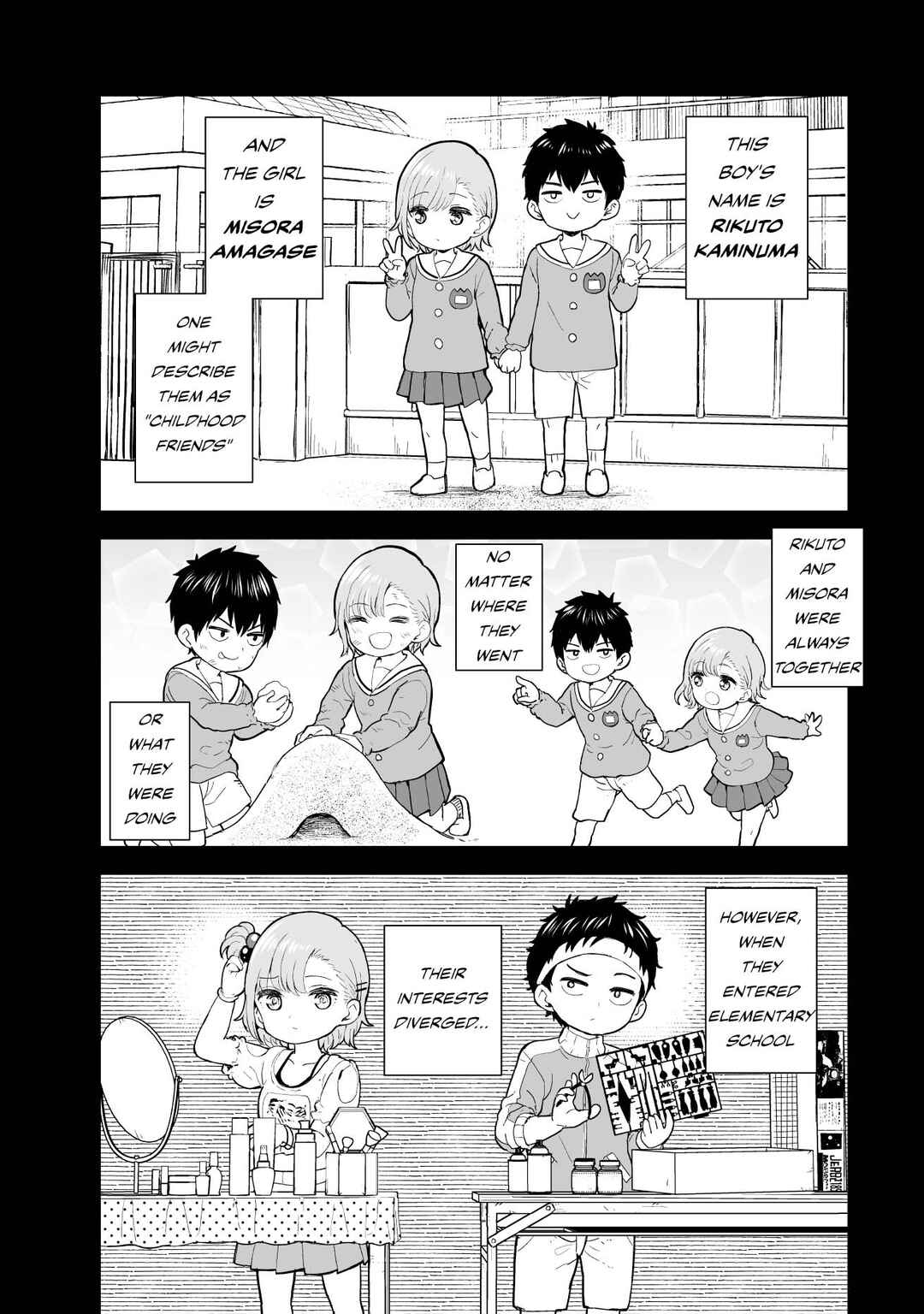 Ota x Nail ~Plamo Danshi, Gal no Tsume wo Nuru~ Chapter 1 - Page 3