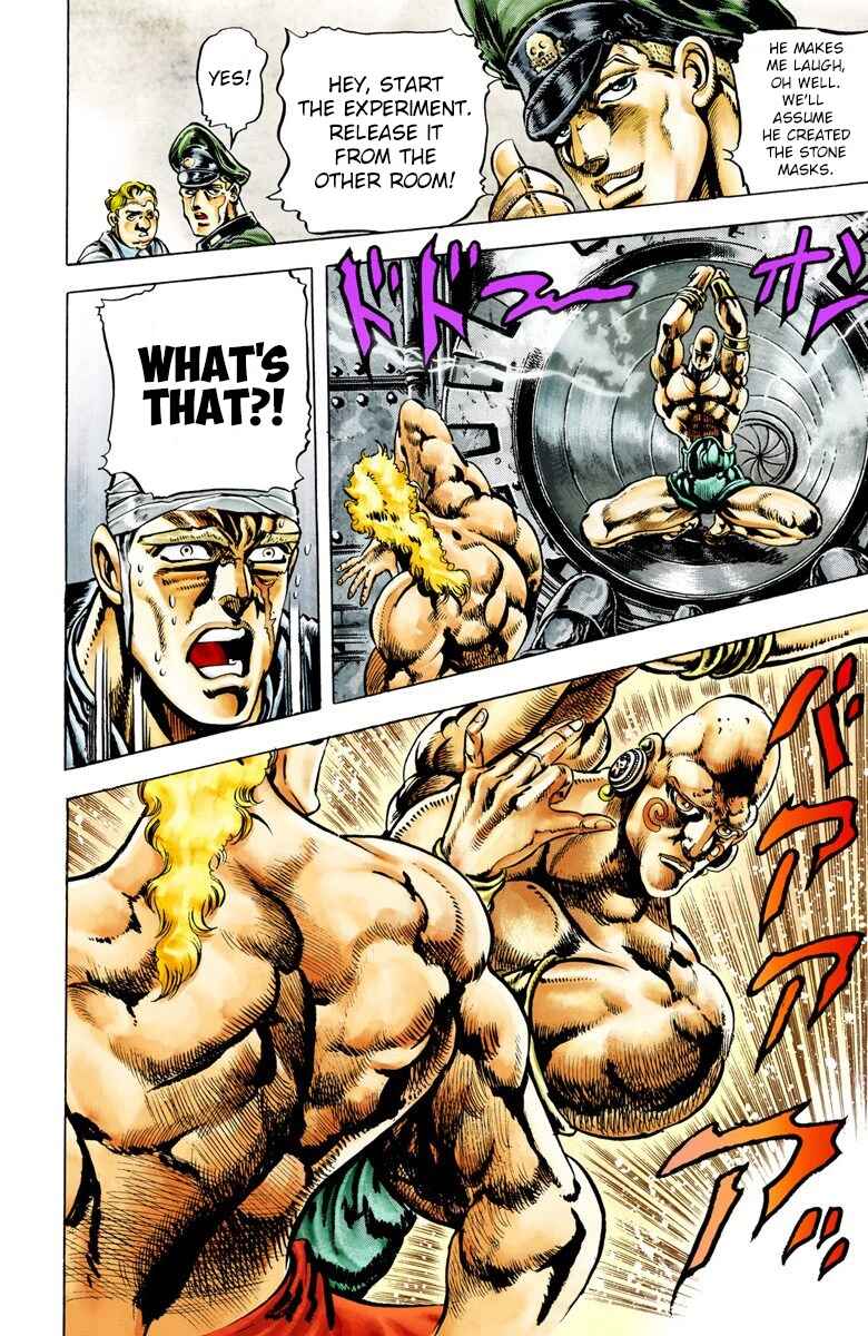 JoJo no Kimyou na Bouken: Part 2 - Sentou Chouryuu Color-ban Chapter 10 - Page 11