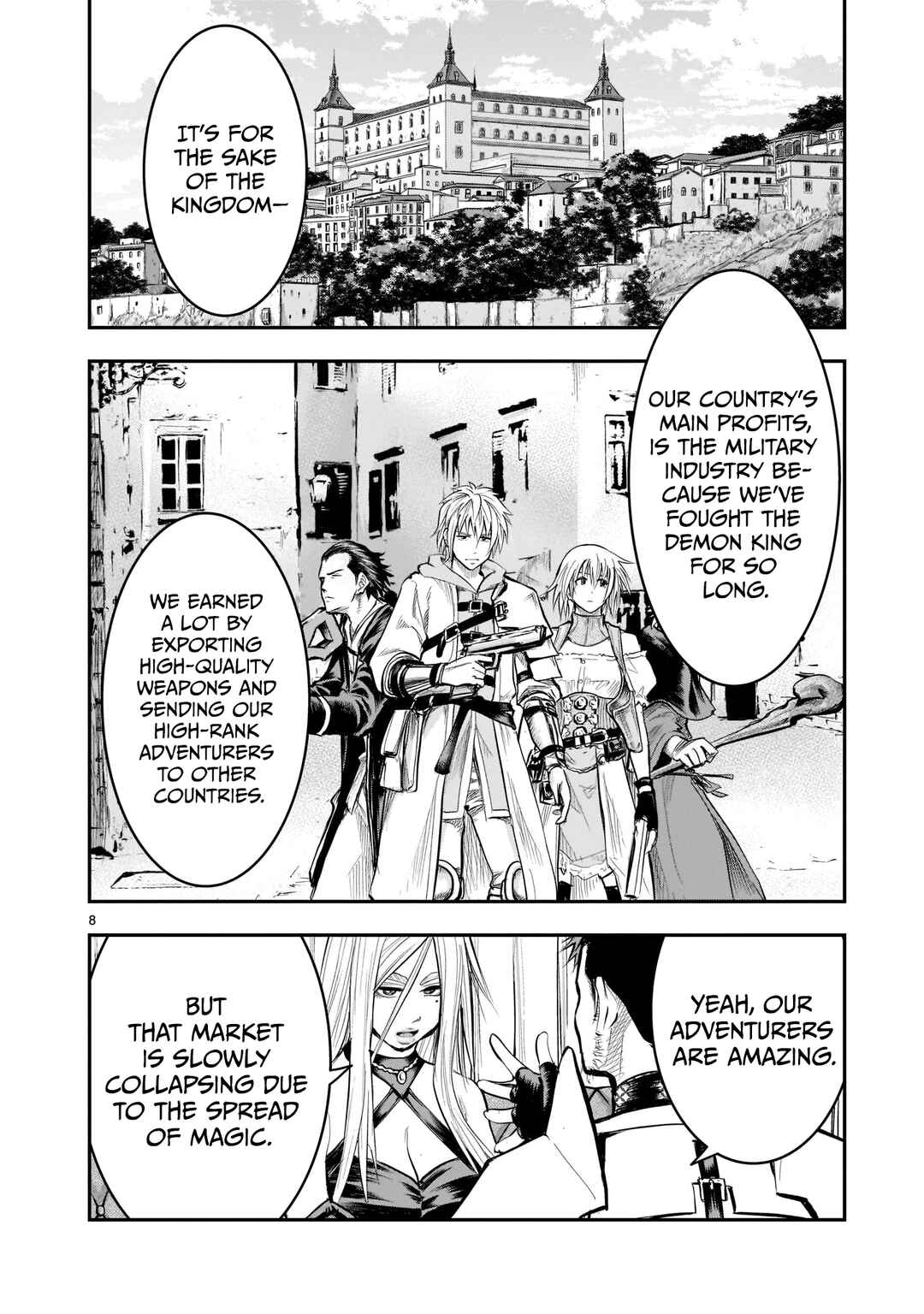 Moto Saikyou Yuusha no Saishuushoku Chapter 4 - Page 9