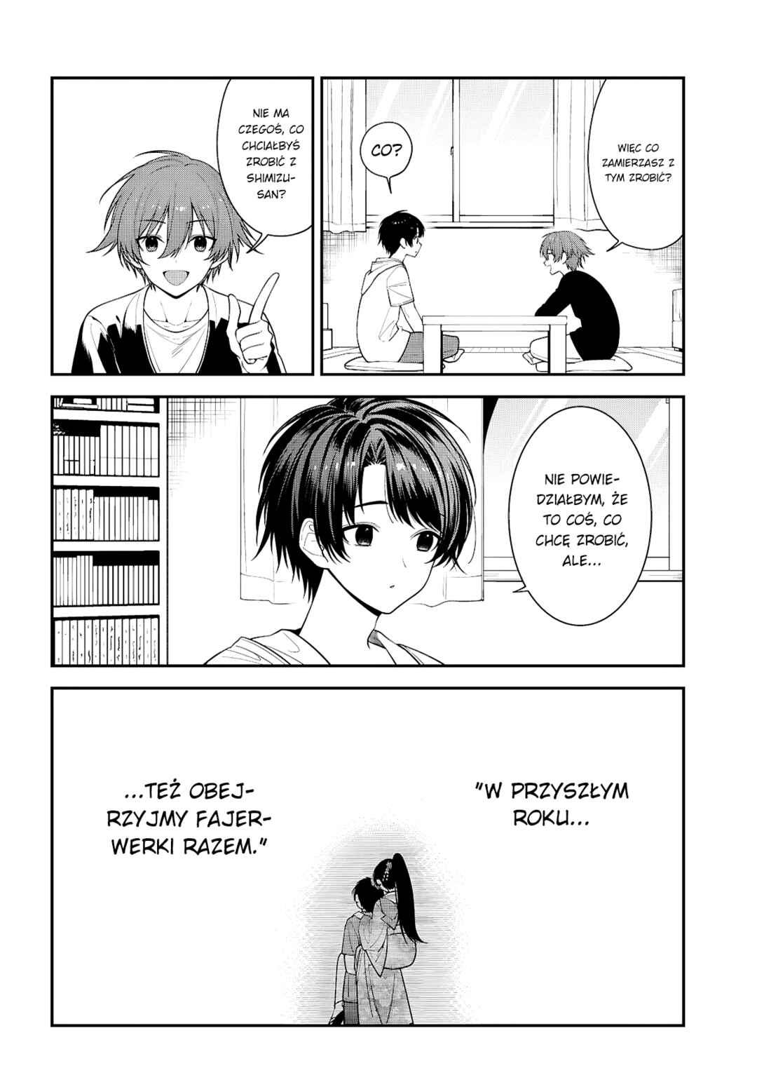 Tonari no Seki no Yankee Shimizu-san ga Kami wo Kuroku Sometekita Chapter 17 - Page 2