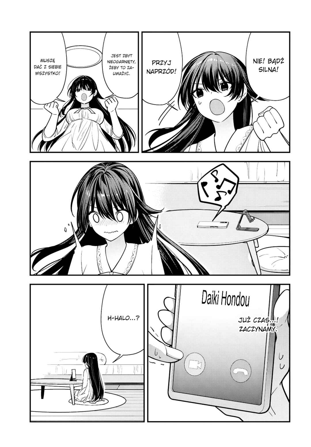 Tonari no Seki no Yankee Shimizu-san ga Kami wo Kuroku Sometekita Chapter 17 - Page 21
