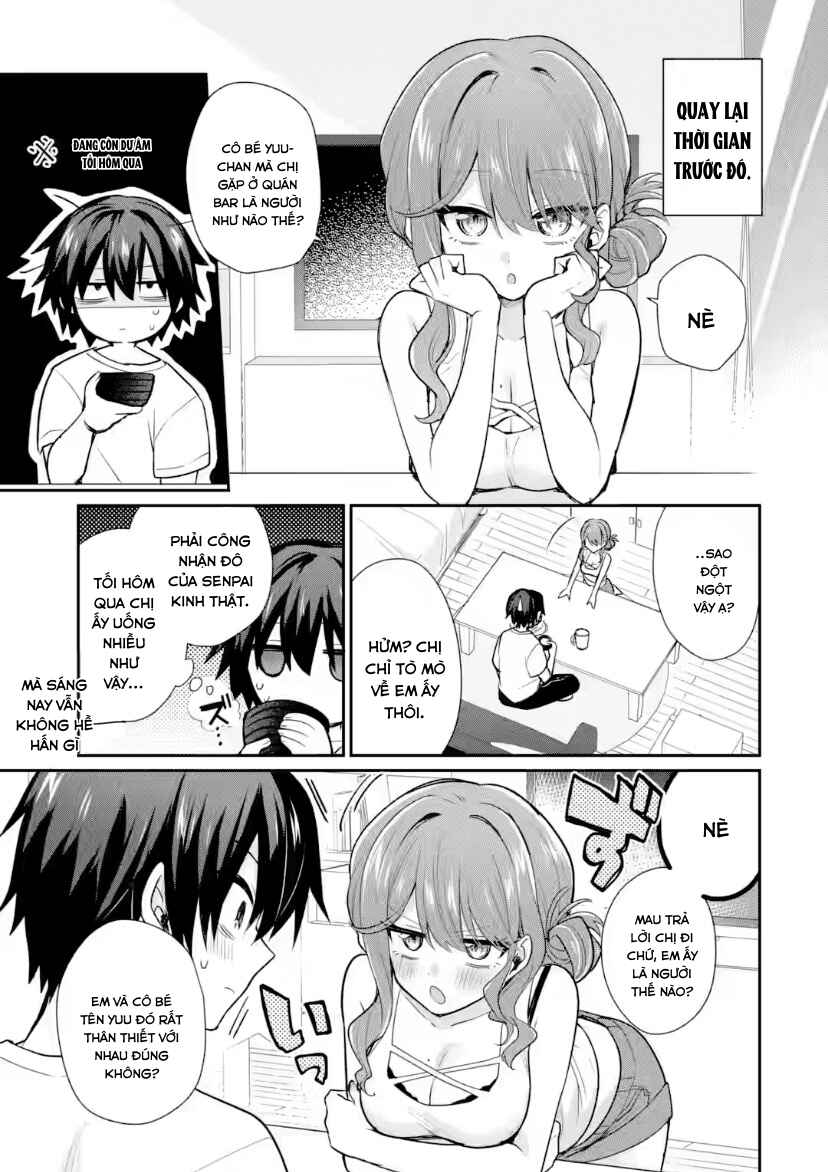 Osake to Senpai Kanojo to no Amaama Doukyo Lovecome wa Nijuusai ni Natte kara Chapter 4.5 - Page 4