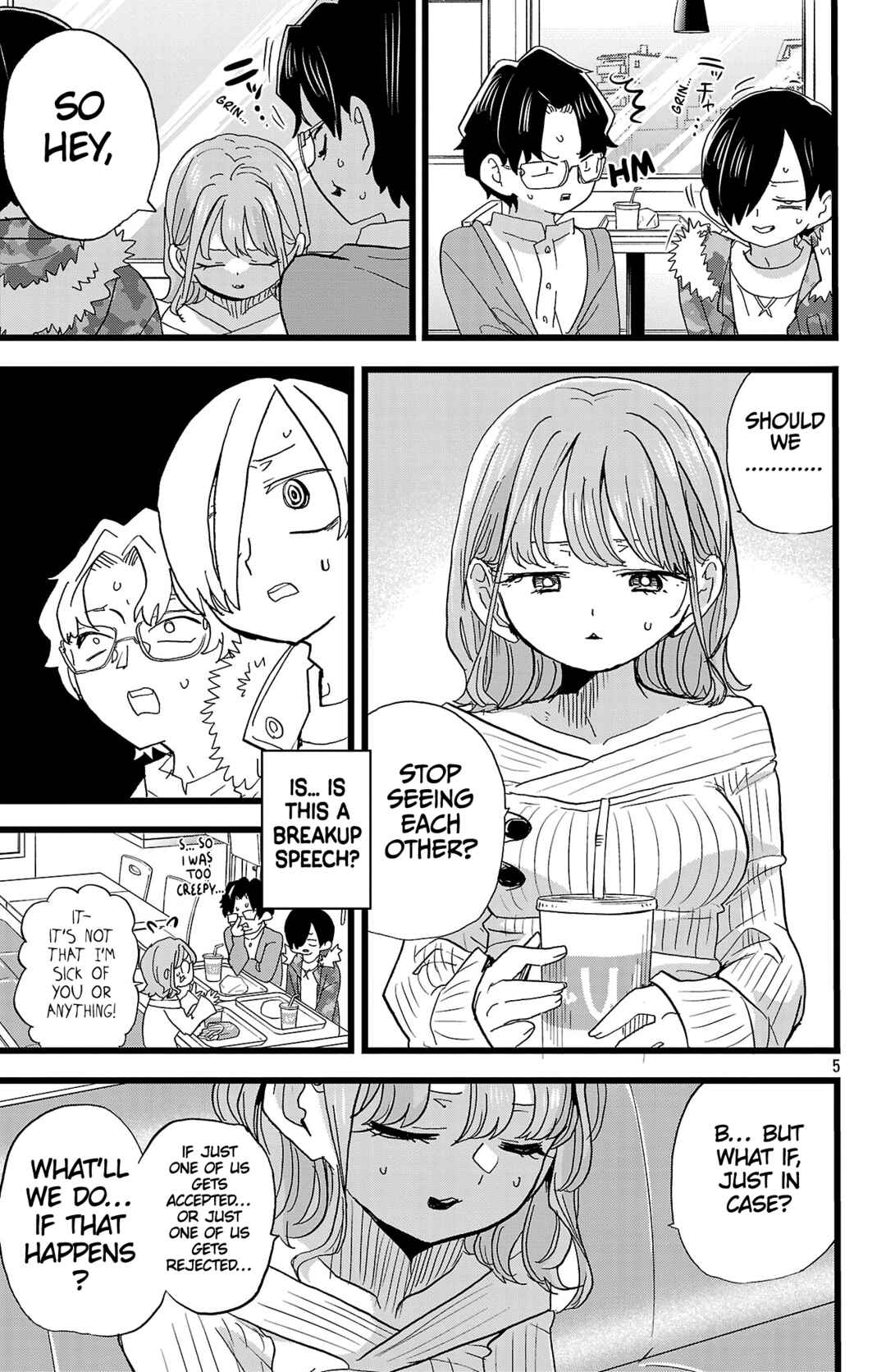 Boku no Kokoro no Yabai Yatsu Chapter 176 - Page 6