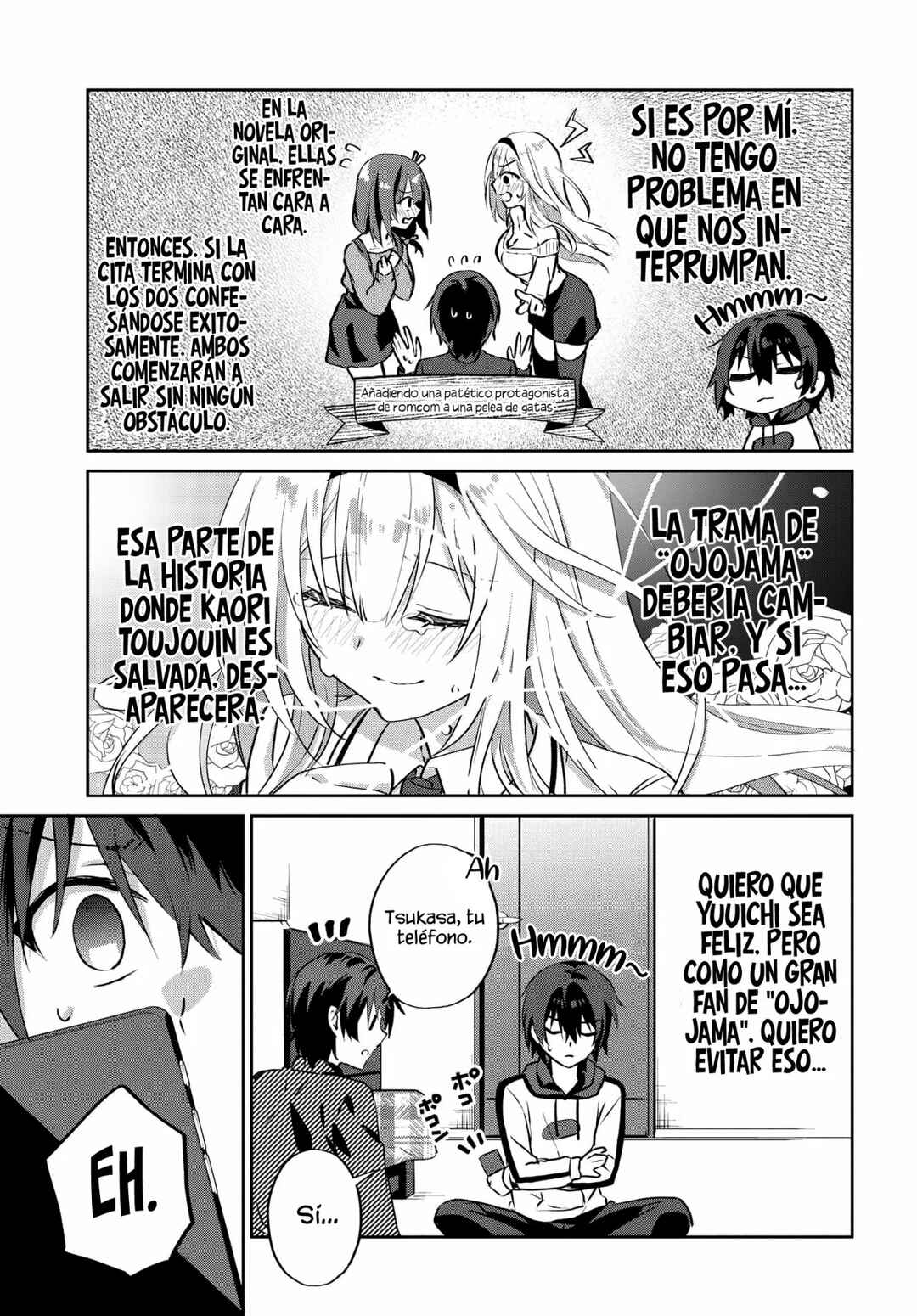Love Comedy Manga ni Haitteshimatta node, Oshi no Make Heroine wo Zenryoku de Shiawase ni Suru Chapter 6.1 - Page 8