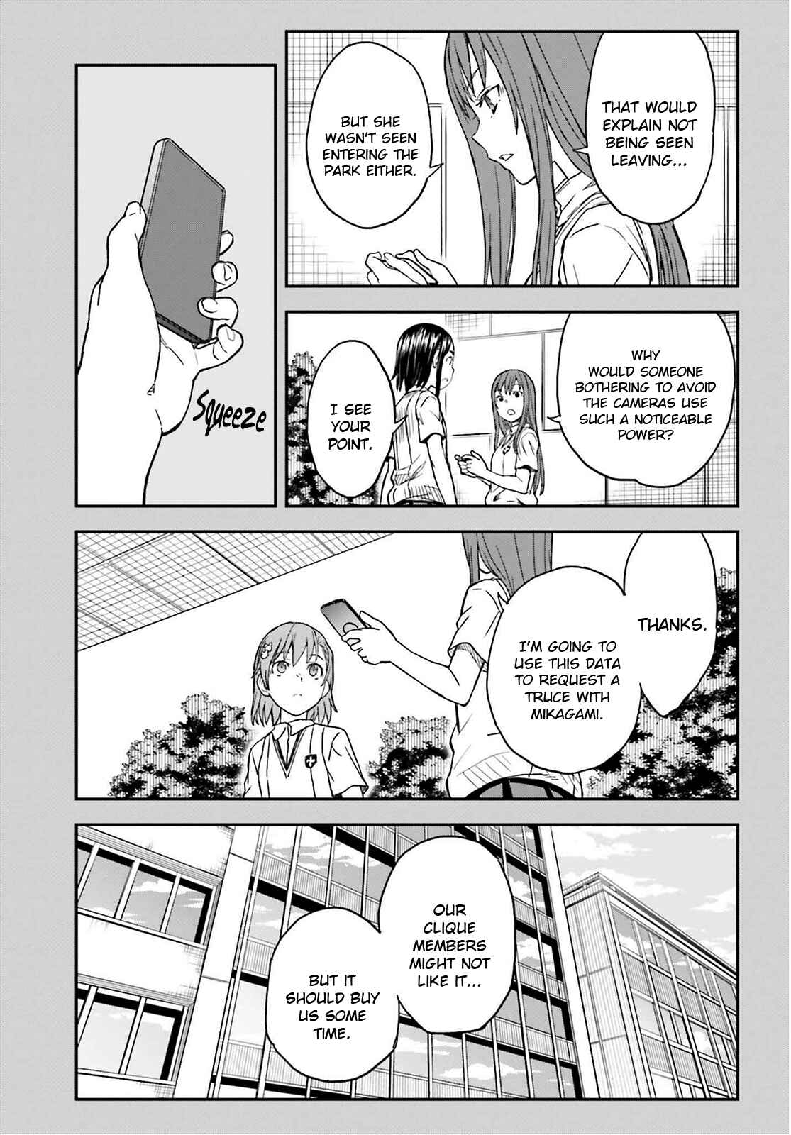Toaru Majutsu no Index Gaiden: Toaru Kagaku no Railgun Chapter 140.2 - Page 19