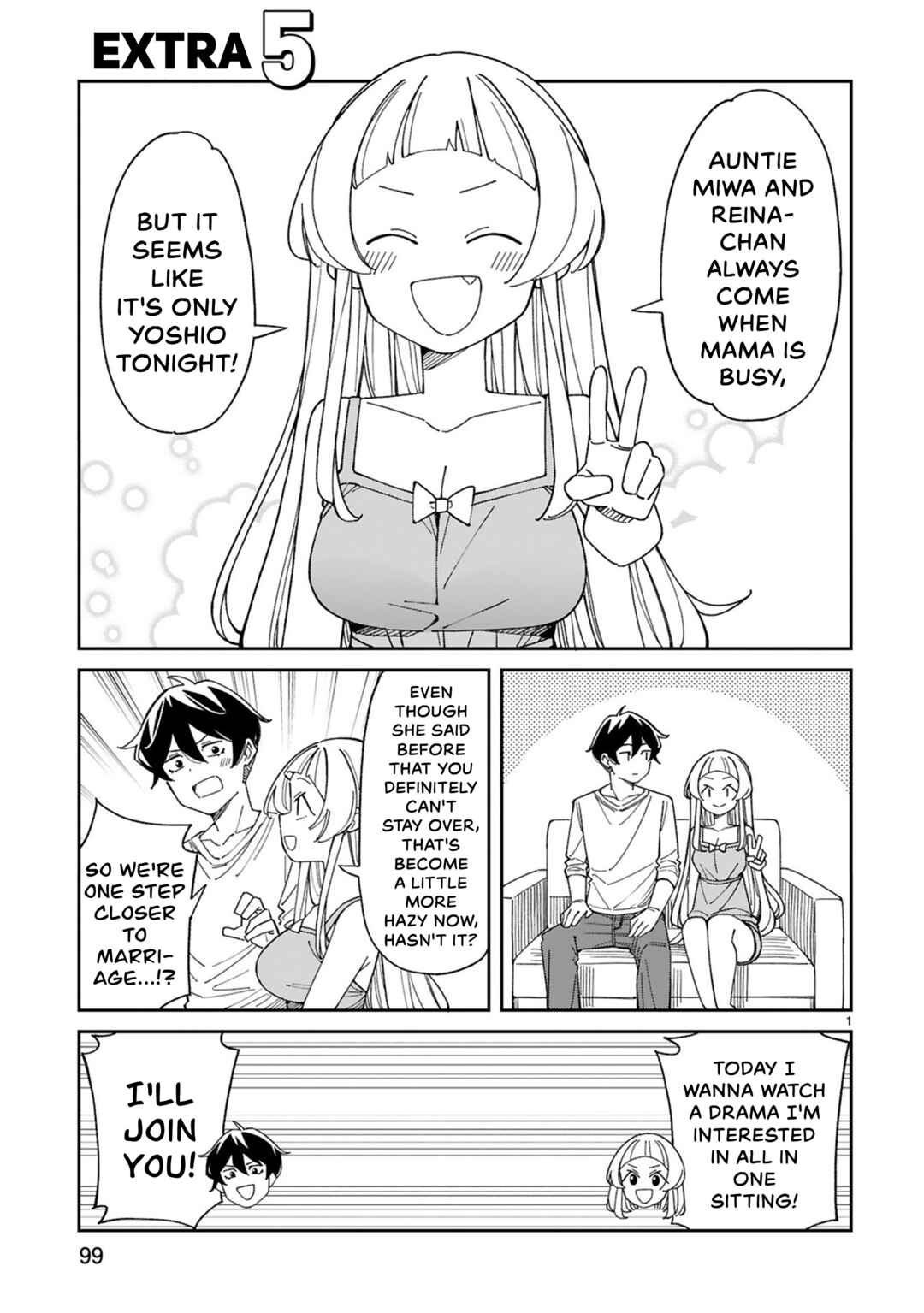 Arasaa Mama no Watashi de Ii no? Chapter 42.5 - Page 1
