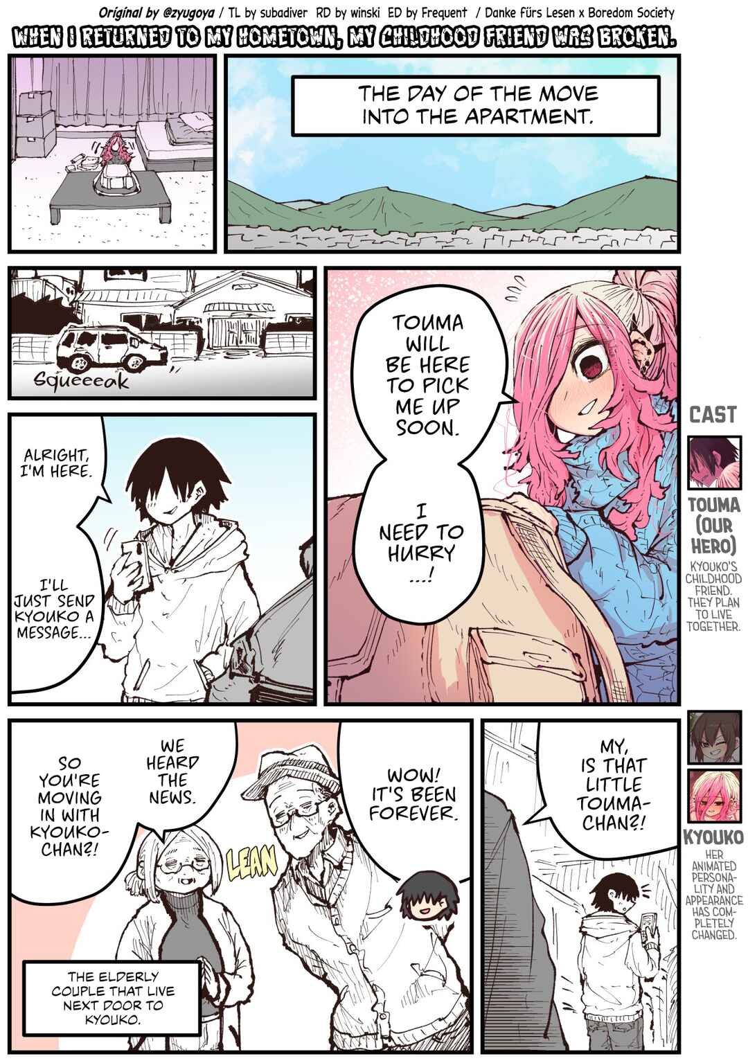 Jimoto ni Kaettekitara Osananajimi ga Kowareteta Chapter 31 - Page 1