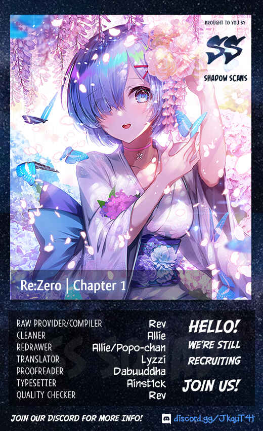 Re:Zero kara Hajimeru Isekai Seikatsu: Dai 4-shou—Seiiki to Gouyoku no Majo Chapter 1 - Page 1