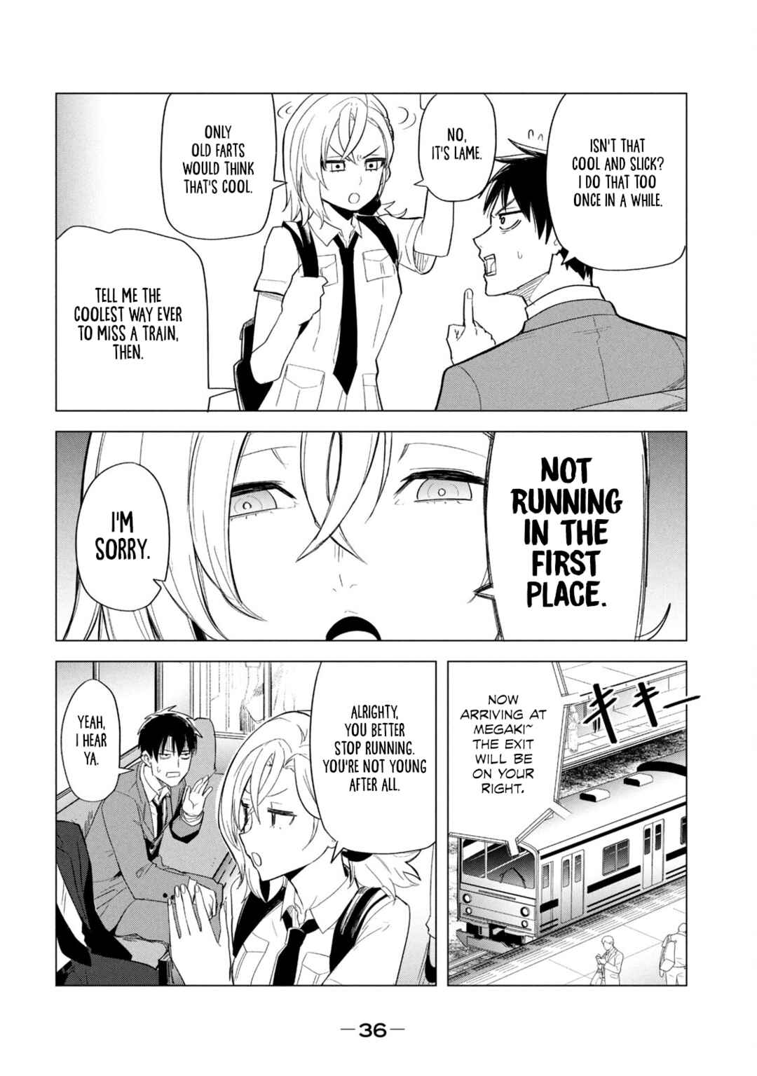 Asa no Tsuukin Densha de, Yatara to Hanashikakete Kuru Joshikousei. Chapter 2 - Page 14