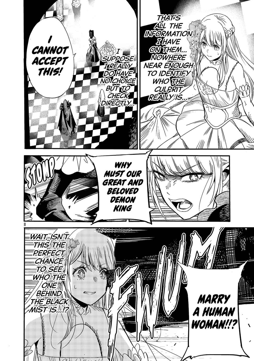 Koushaku Reijou no Rouraku Mission ~Maou to no Seiryaku Kekkon ga, Jinrui Saigo no Kirifuda desu!... tte, Maou ga Onnanoko no Baai wa Dou Sureba Ii no desu ka!?~ Chapter 5 - Page 9