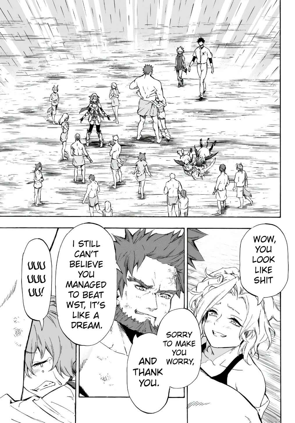 Yakyuu de Sensou suru Isekai de Choukoukoukyuu Ace ga Jakushou Kokka o Sukuu Youdesu Chapter 20.2 - Page 14