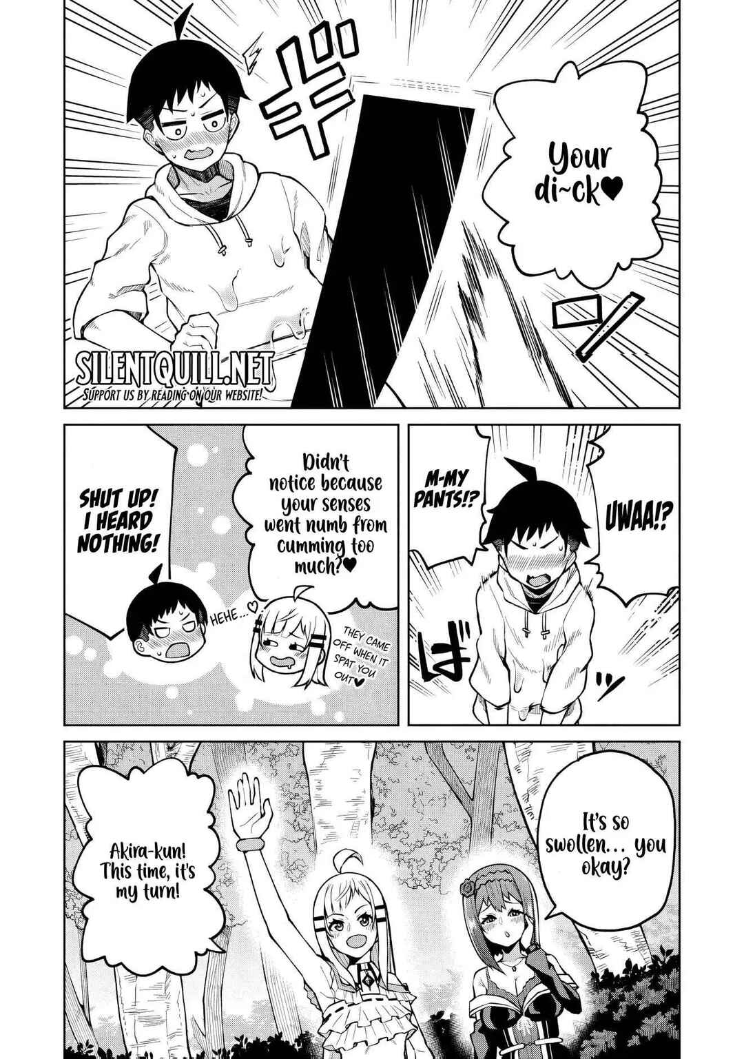 Teisou Gyakuten Isekai de Sukebe na Bijo-tachi ni Kakomare nagara Boukensha Seikatsu Chapter 11 - Page 24