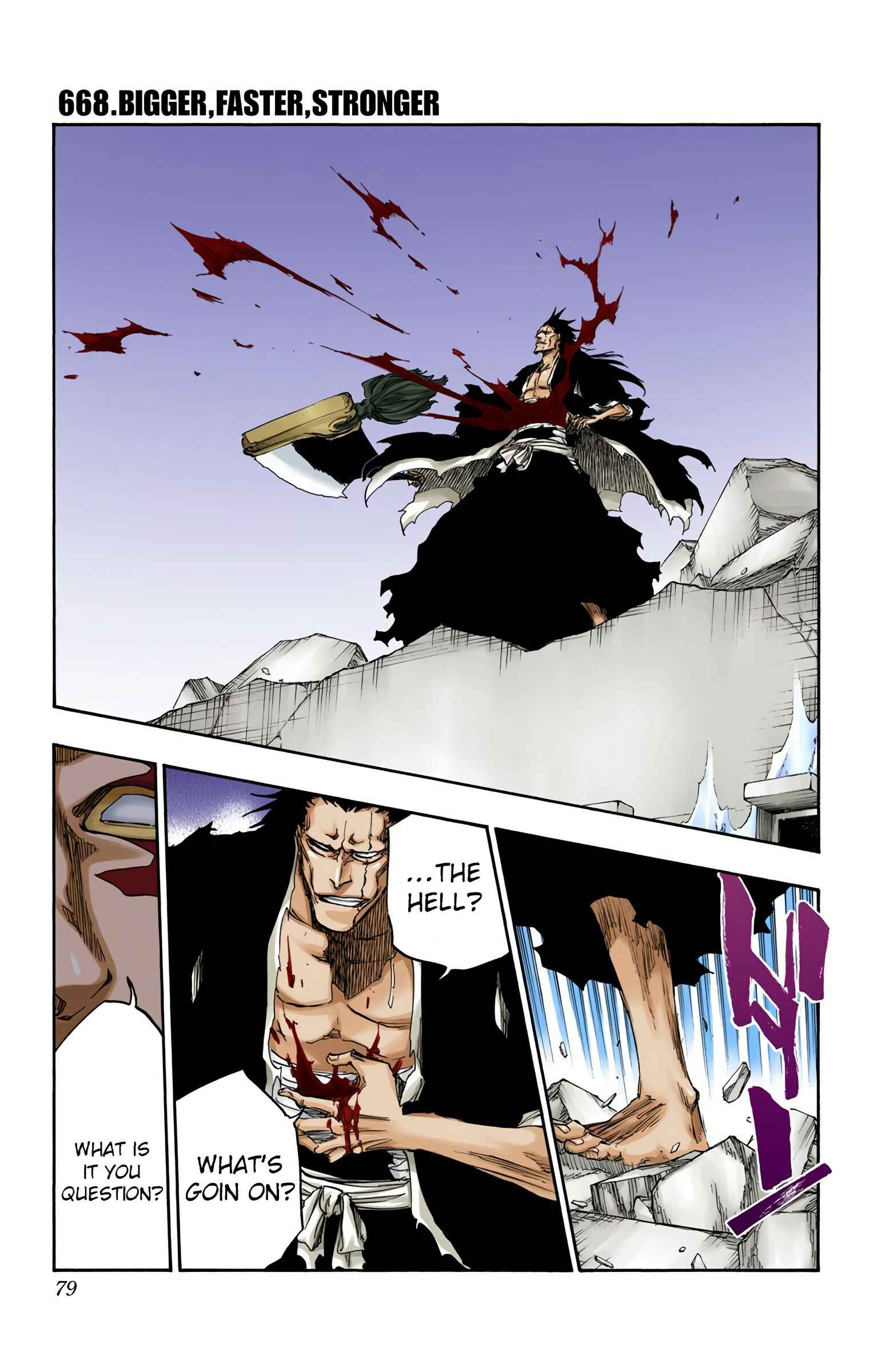 Bleach (Official Colored) Chapter 668 - Page 1