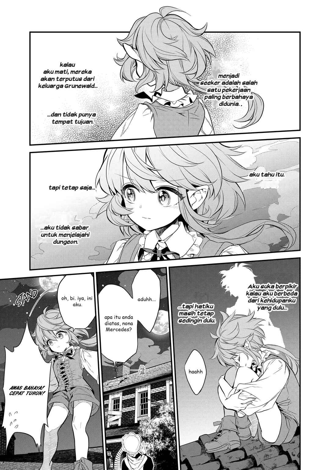 Kaketa Tsuki no Mercedes: Kyuuketsuki no Kizoku ni Tensei Shita kedo Suteraresou nanode Dungeon o Seiha Suru @COMIC Chapter 3 - Page 12