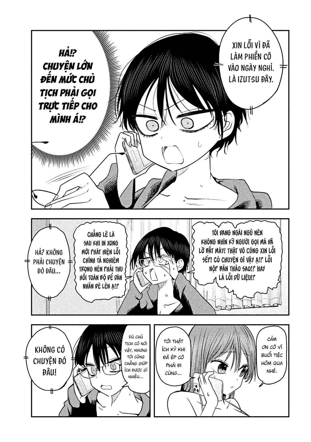 Shachou to Sake to Hoshi Chapter 20 - Page 10