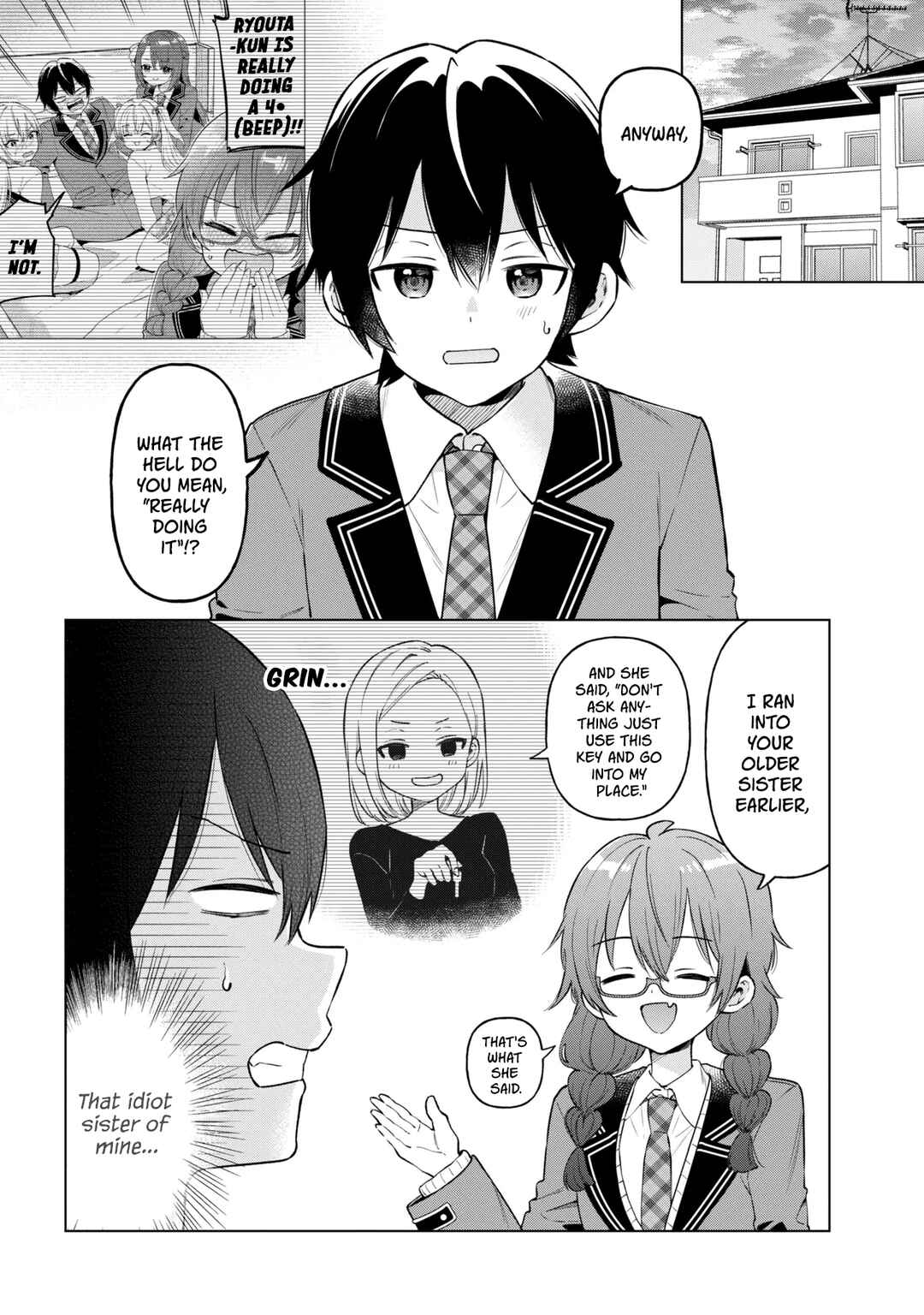 Inkya no Ore ga Sekigae de S-kyuu Bishoujo ni Kakomaretara Himitsu no Kankei ga Hajimatta. Chapter 11 - Page 2