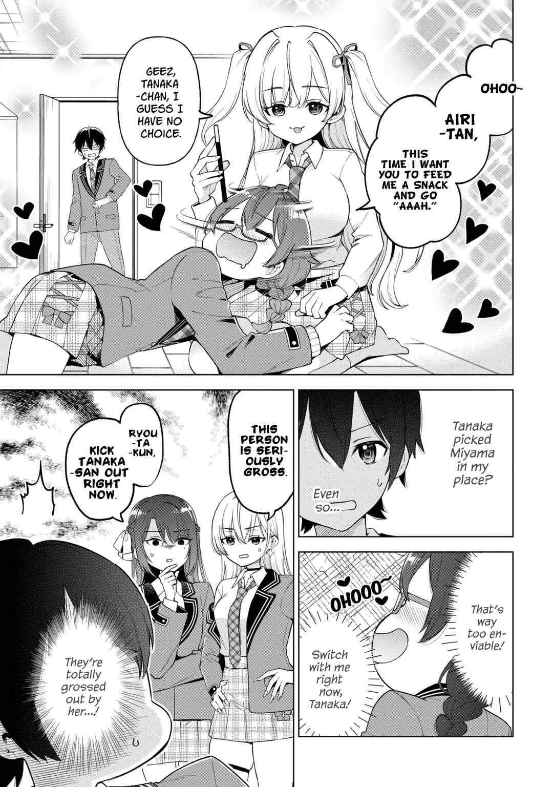 Inkya no Ore ga Sekigae de S-kyuu Bishoujo ni Kakomaretara Himitsu no Kankei ga Hajimatta. Chapter 11 - Page 5