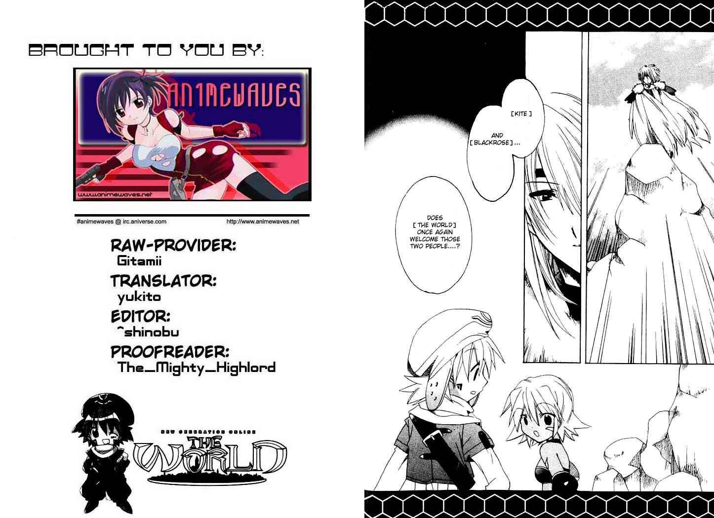 .hack//Legend of the Twilight Chapter 3 - Page 1