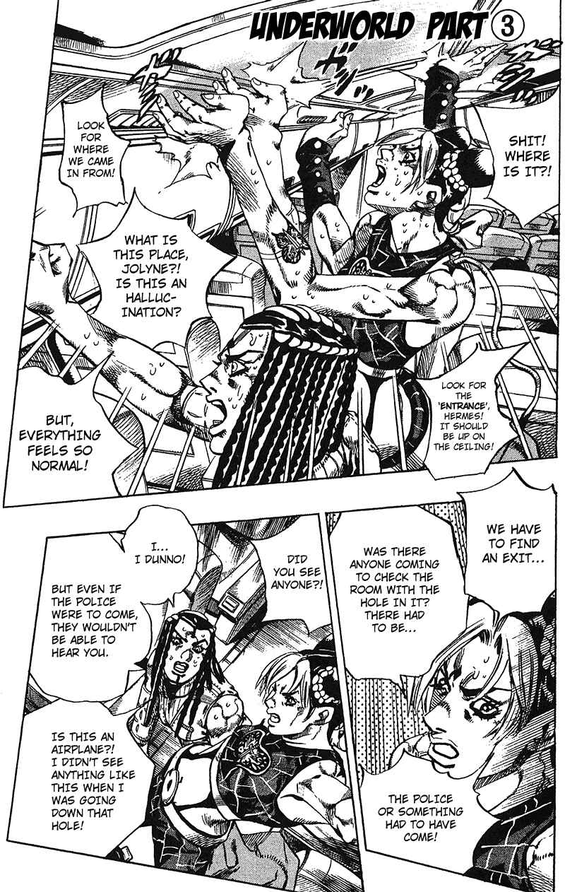 JoJo no Kimyou na Bouken: Part 6 - Stone Ocean Chapter 121 - Page 2