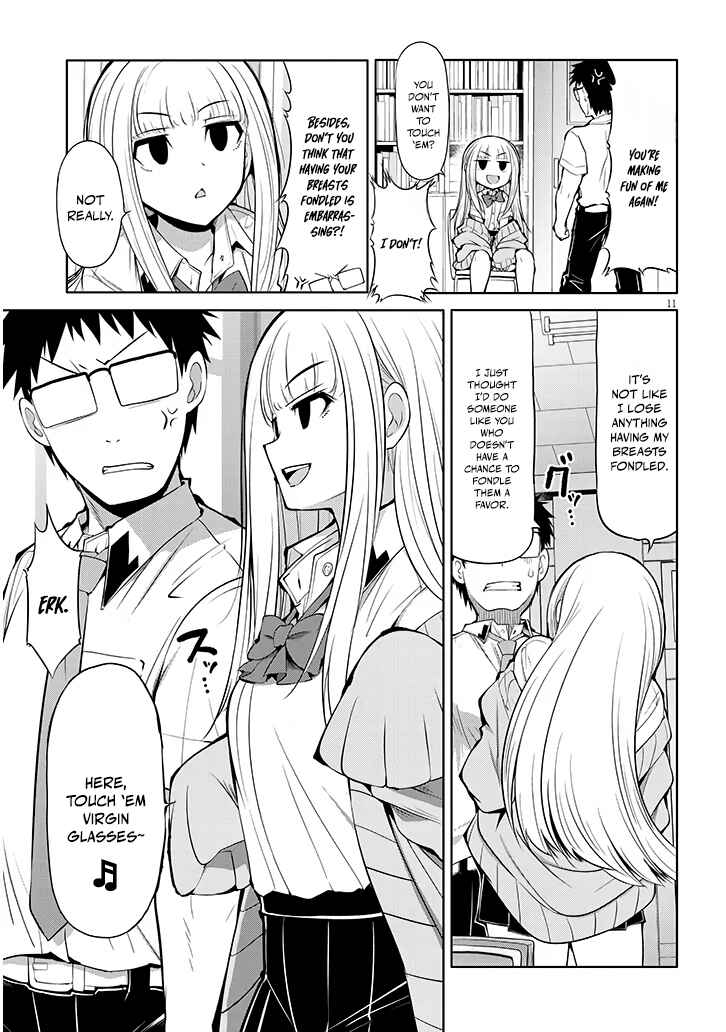 Saegusa-san wa Megane-senpai to Koi wo Egaku Chapter 10 - Page 11