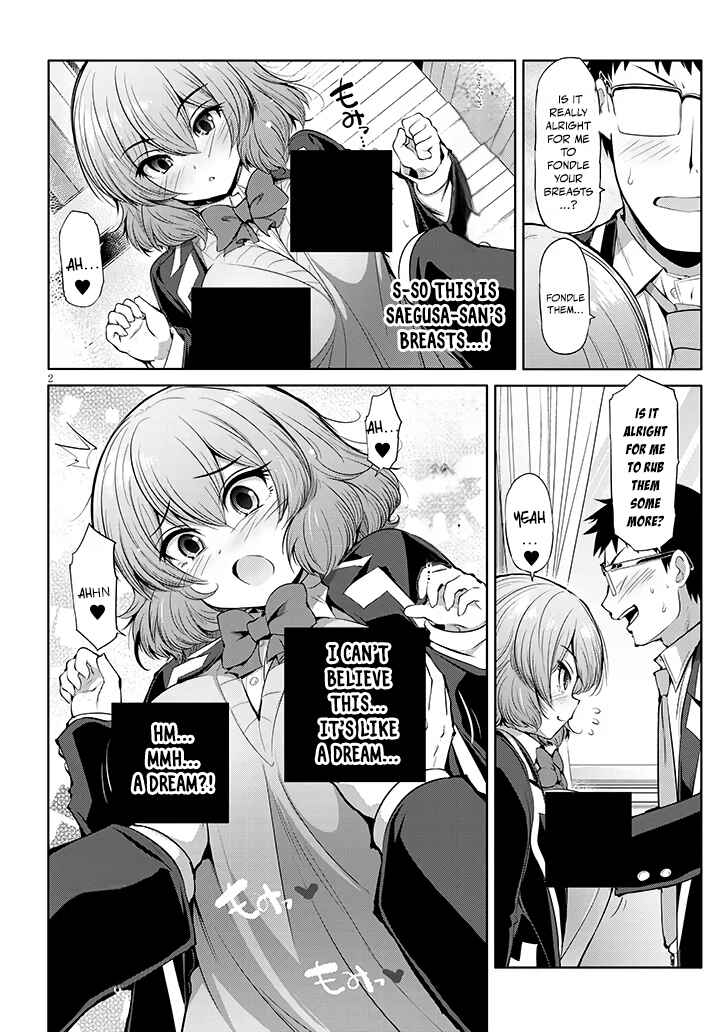 Saegusa-san wa Megane-senpai to Koi wo Egaku Chapter 10 - Page 2