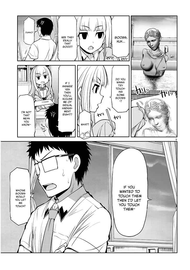 Saegusa-san wa Megane-senpai to Koi wo Egaku Chapter 10 - Page 9