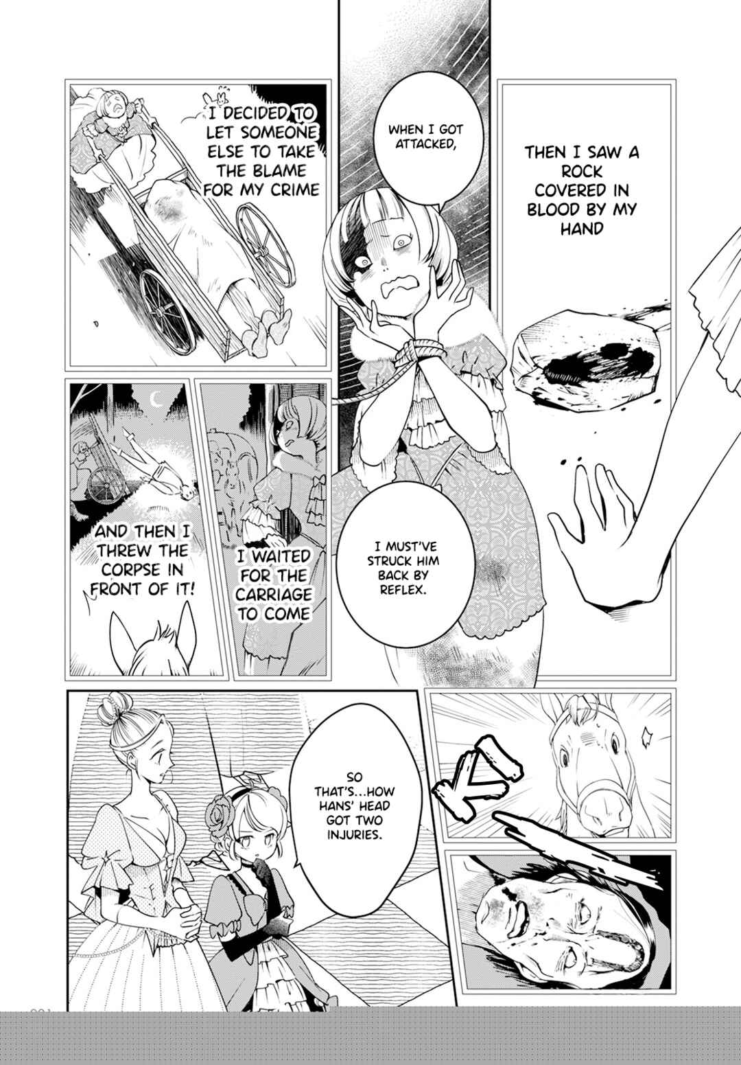 Akazukin, Tabi no Tochuu de Shitai to Deau. Chapter 2 - Page 20